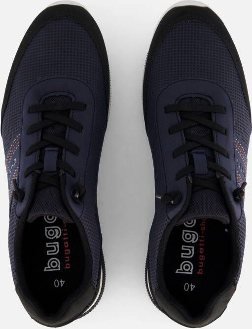 Bugatti Report Eco Sneakers blauw Synthetisch