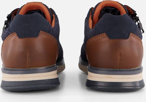 Bugatti Sandman Sneakers blauw Textiel