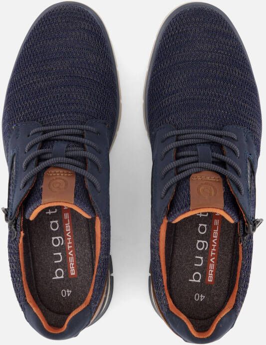 Bugatti Sandman Sneakers blauw Textiel