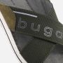 Bugatti Sani Slippers groen Textiel Heren - Thumbnail 6