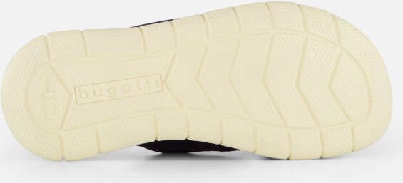 Bugatti Slippers blauw Textiel