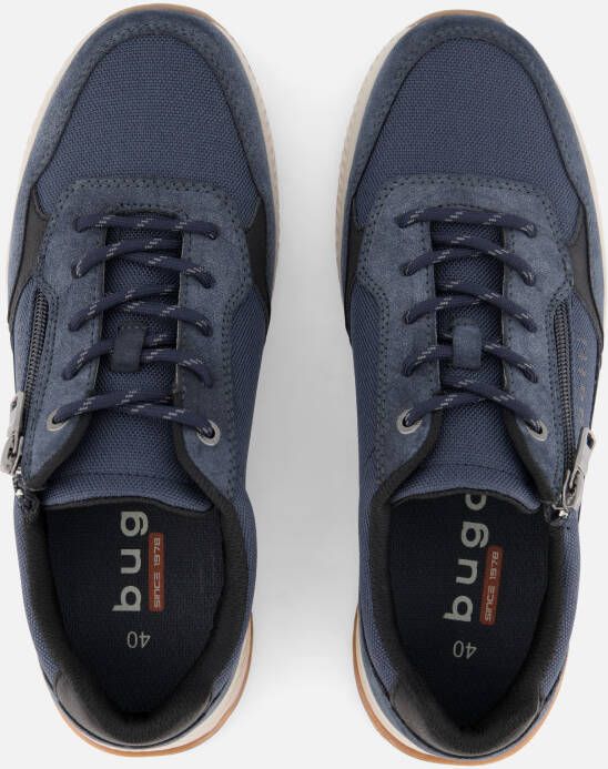 Bugatti Sneakers blauw Leer