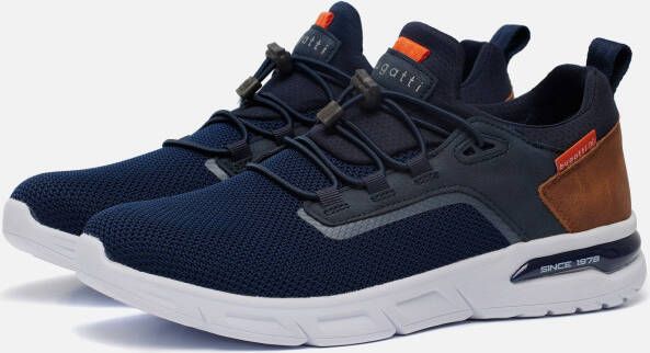 Bugatti Sneakers Nubola Sneakers blauw Textiel