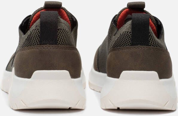 Bugatti Sour Sneakers groen Textiel