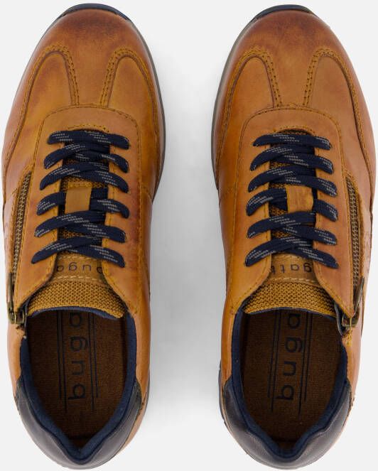 Bugatti Stranger Sneakers cognac Leer