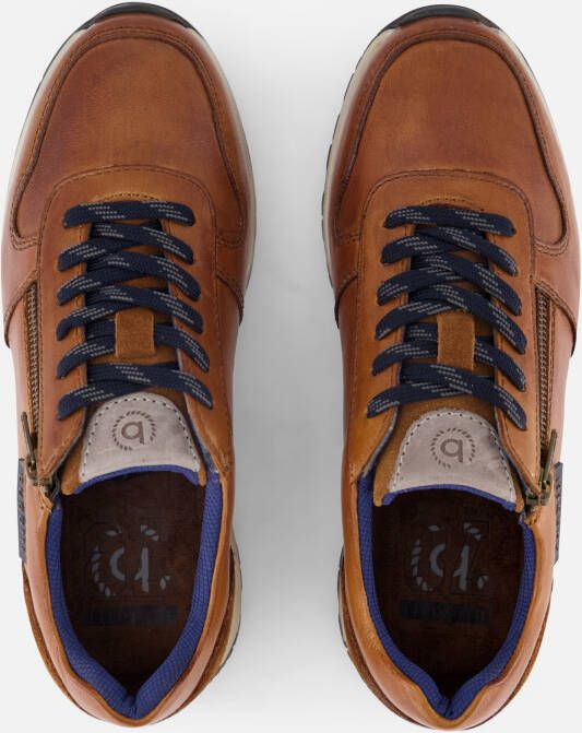 Bugatti Stranger Sneakers cognac Leer
