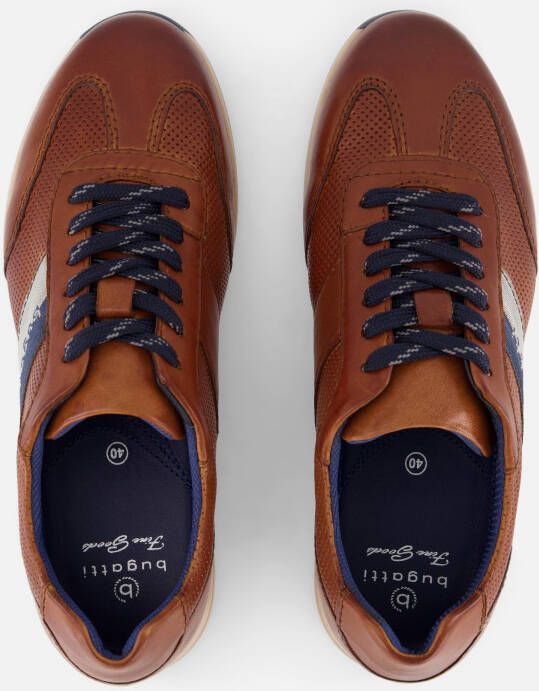 Bugatti Thorelle Sneakers cognac Leer
