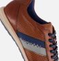 Bugatti Sneakers business schoen lage schoen veterschoen met contrasterende strepen - Thumbnail 13