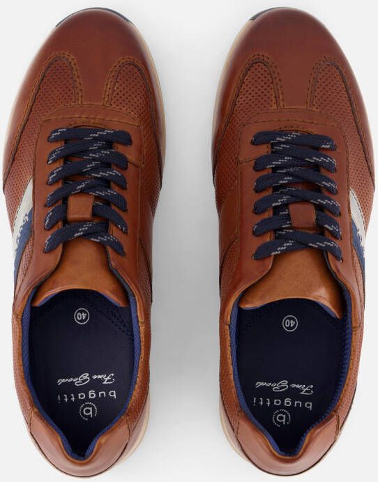 Bugatti Thorelle Sneakers cognac Leer