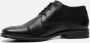 Bugatti Veterschoenen Zwart Leer 390301 Heren Leer - Thumbnail 4