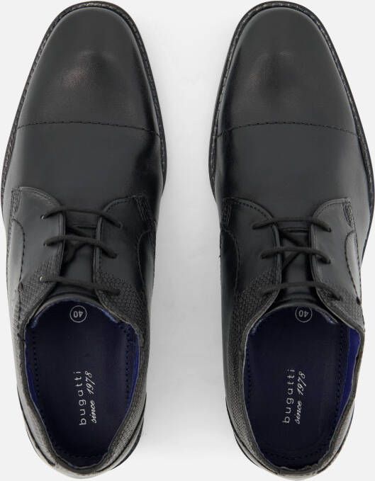 Bugatti Veterschoenen Zwart Leer 390301 Heren Leer - Foto 7