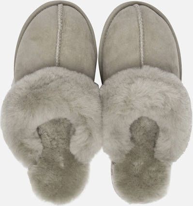 Bullboxer Pantoffels grijs Suede