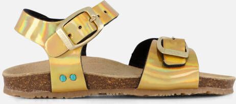 BunniesJR Babette Beach Sandalen goud Imitatieleer