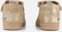 BunniesJR 224653-994 Meisjes Hoge Sneakers Goud Suède Veters - Thumbnail 3