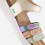 BunniesJR 225423-794 Meisjes Platte Sandalen Goud Imitatieleer Klittenband - Thumbnail 8