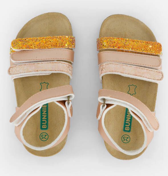 BunniesJR Babs Beach Sandalen roze Imitatieleer