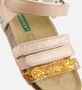 BunniesJR 224415-596 Meisjes Platte Sandalen Roze Imitatieleer Klittenband - Thumbnail 8