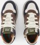 BunniesJR 225990-420 Jongens Hoge Sneakers Bruin Leer Veters - Thumbnail 4