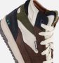 BunniesJR 225990-420 Jongens Hoge Sneakers Bruin Leer Veters - Thumbnail 6