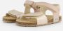 BunniesJR 224408-774 Meisjes Platte Sandalen Roze Imitatieleer Klittenband - Thumbnail 4