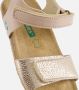 BunniesJR 224408-774 Meisjes Platte Sandalen Roze Imitatieleer Klittenband - Thumbnail 7