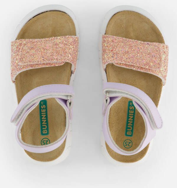 BunniesJR Bregje Beach Sandalen roze Imitatieleer