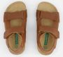 BunniesJR 224419-713 Jongens Platte Sandalen Cognac Imitatieleer Klittenband - Thumbnail 11