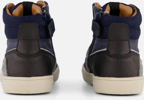 BunniesJR Veterboots blauw Leer