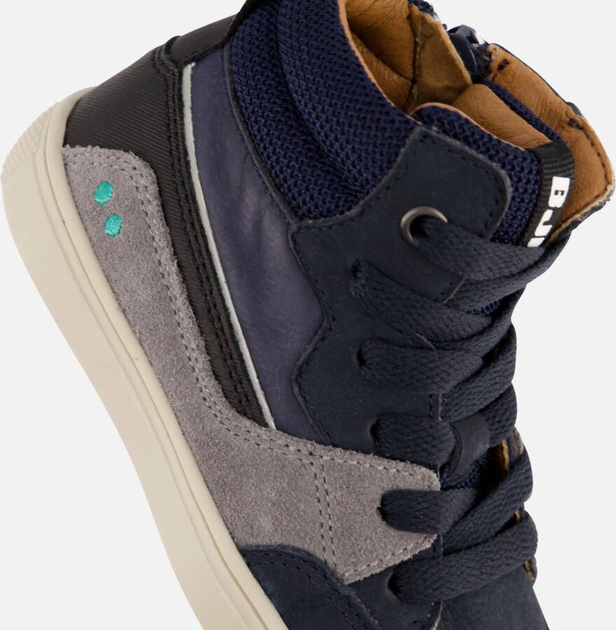 BunniesJR Veterboots blauw Leer