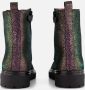 BunniesJR 225884-698 Meisjes Biker Boots Multicolor Suède Veters - Thumbnail 4