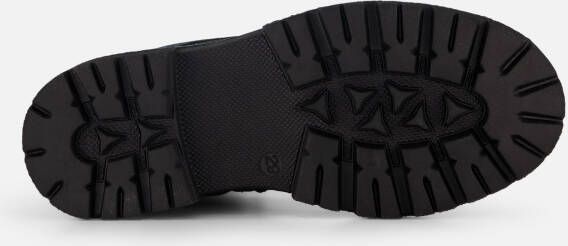 BunniesJR Saar Sterk Veterboots zwart Leer