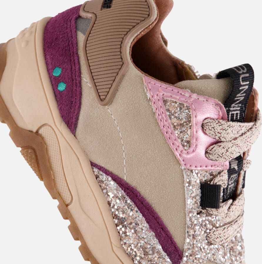 BunniesJR Ciske Chunky Sneakers bordeaux Leer