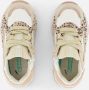 BunniesJR 225375-994 Meisjes Lage Sneakers Beige Wit Leer Veters - Thumbnail 10