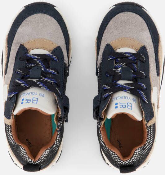 BunniesJR Cole Chunky Sneakers blauw Leer