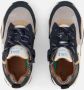 BunniesJR 225877-129 Jongens Lage Sneakers Blauw Leer Veters - Thumbnail 6
