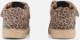 BunniesJR 225653-906 Meisjes Hoge Sneakers Beige Leer Veters - Thumbnail 3