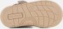 BunniesJR 225653-906 Meisjes Hoge Sneakers Beige Leer Veters - Thumbnail 5