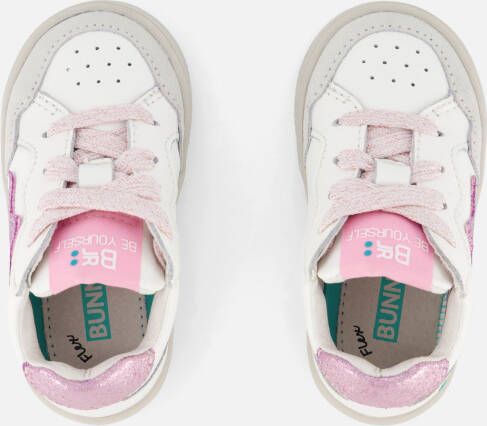 BunniesJR Maartje Mellow Sneakers wit Leer
