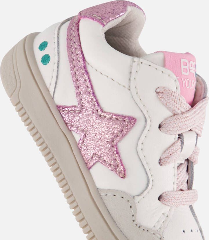 BunniesJR Maartje Mellow Sneakers wit Leer