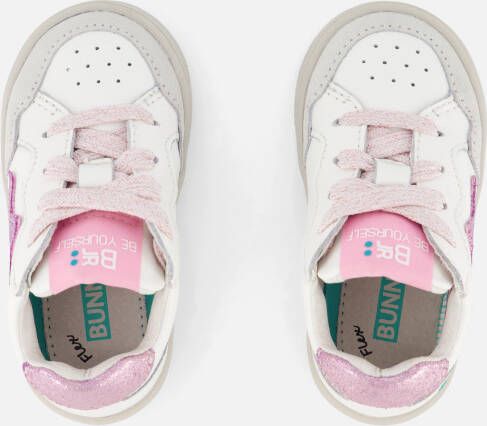 BunniesJR Maartje Mellow Sneakers wit Leer