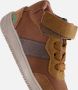 BunniesJR 225653-414 Jongens Hoge Sneakers Bruin Leer Veters - Thumbnail 5