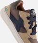 BunniesJR 225655-408 Jongens Lage Sneakers Bruin Leer Veters - Thumbnail 6