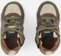 BunniesJR 225656-469 Jongens Hoge Sneakers Groen Leer Veters - Thumbnail 4
