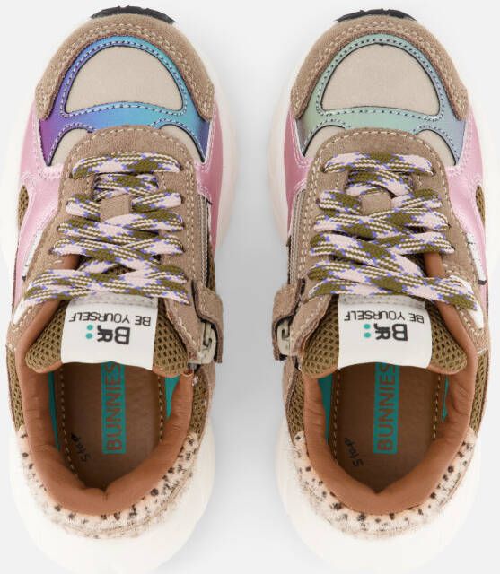 BunniesJR Reza Rush Sneakers taupe Leer