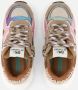 BunniesJR 225842-408 Meisjes Lage Sneakers Roze Leer Veters - Thumbnail 4
