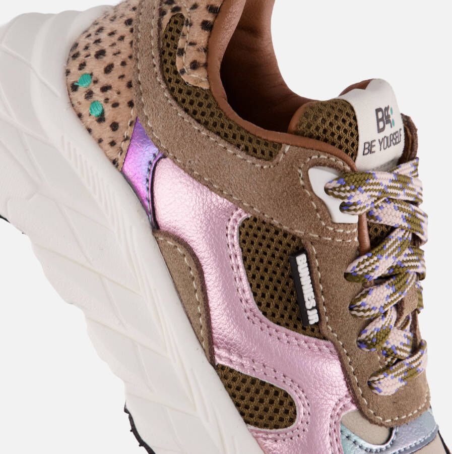 BunniesJR Reza Rush Sneakers taupe Leer