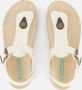 BunniesJR 225417-906 Meisjes Platte Sandalen Beige Print Imitatieleer Gesp - Thumbnail 4