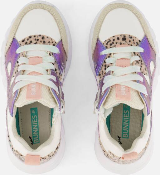 BunniesJR Sanne Spring Sneakers wit Leer