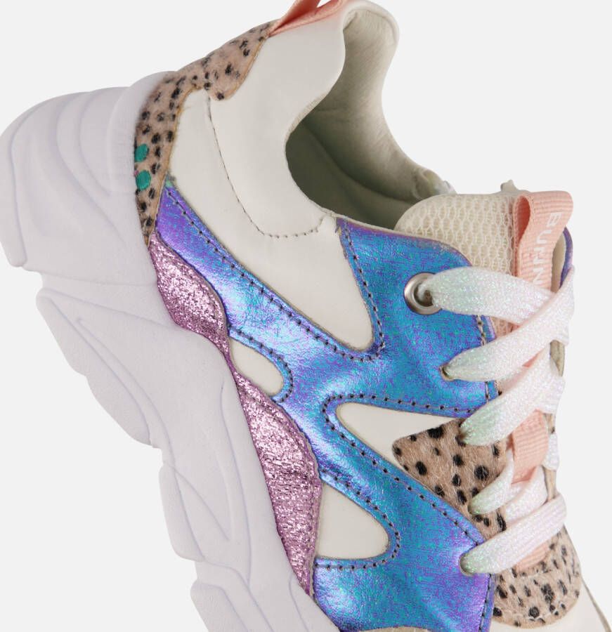 BunniesJR Sanne Spring Sneakers wit Leer