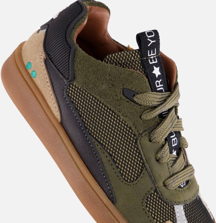 BunniesJR Sjors Sprinter Sneakers taupe Leer